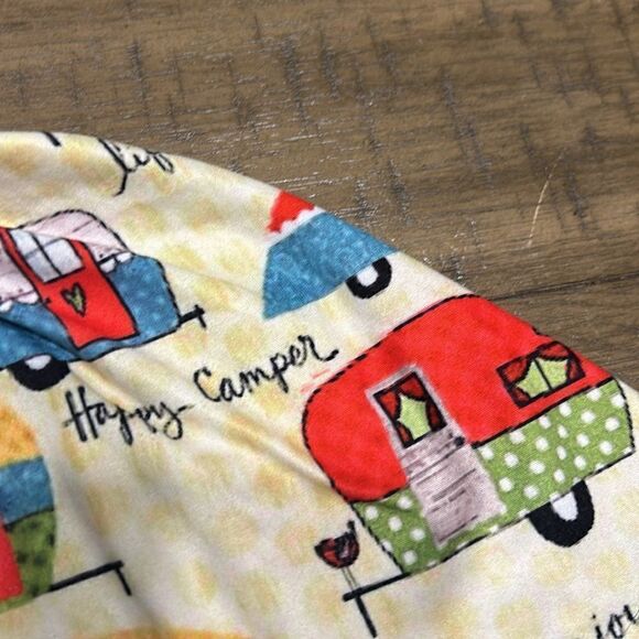 (3/$15) Girls 2T boutique camping overall dress - Picture 8 of 9